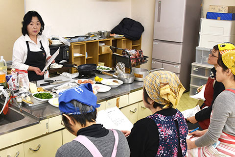 料理教室風景